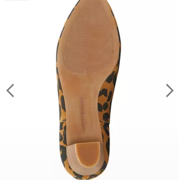 Lucky Brand LK- Zaprika Leopard Print Booties NIB Size 8 Ankle Boots - Picture 2 of 13